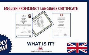 English Language Proficiency Certificate Là Gì