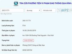 Tra Cứu Mức Phạt Vi Phạm Giao Thông